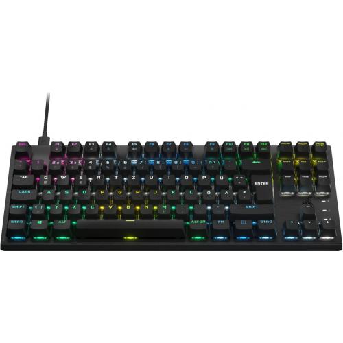 Tastatura Corsair K60 PRO TKL RGB, USB, Black