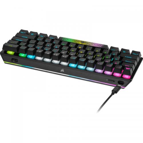 Tastatura Wireless Corsair K70 PRO MINI, RGB LED, Bluetooth/USB Wireless/USB, Black