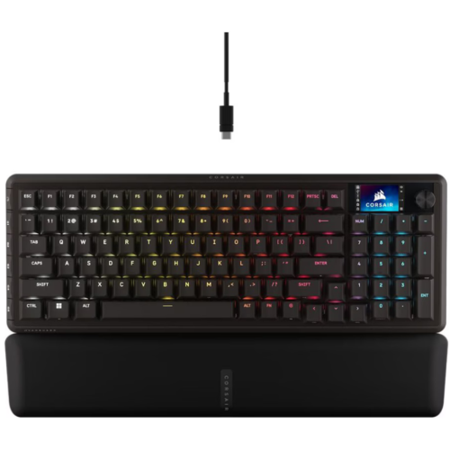 Tastatura Corsair VANGUARD 96, RGB LED, USB-A, Black