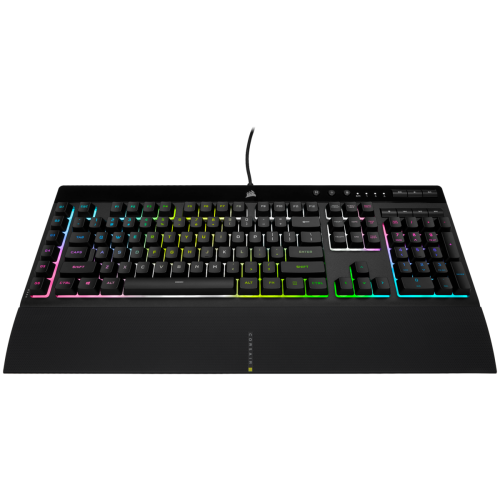 Tastatura Corsair K55 RGB Pro XT, RGB LED, USB, Black