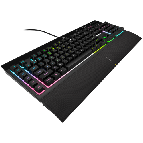 Tastatura Corsair K55 RGB Pro XT, RGB LED, USB, Black