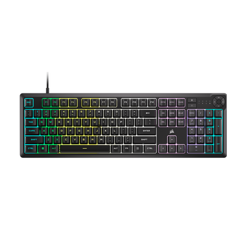 Tastatura Corsair K55 CORE, RGB LED, USB, Black