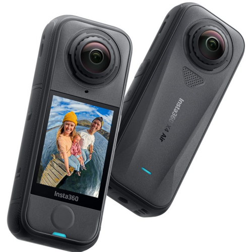 Camera video actiune Insta360 X4 Air, Graphite Black