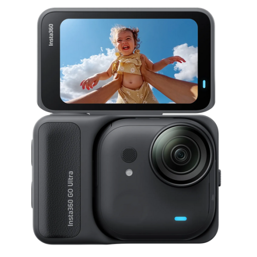 Camera video actiune Insta360 GO Ultra, Midnight Black