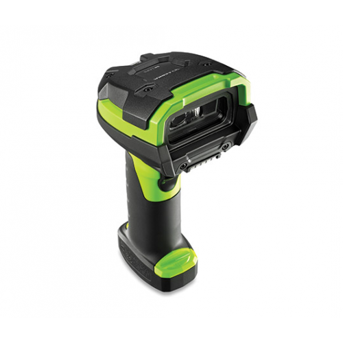 Cititor coduri de bare Zebra LI3608-ER, 1D, Bluetooth, Black-Green