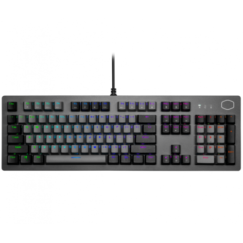 Tastatura Cooler Master CK352, RGB LED, USB, Space Gray