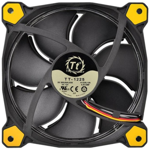 Ventilator Thermaltake Riing 14 Yellow LED, 140 mm