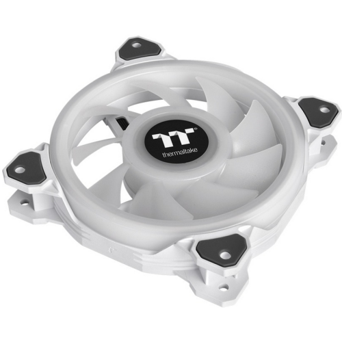 Ventilator Thermaltake Riing Quad 12 Snow White Premium Edition, 120 mm