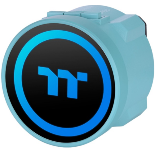 Cooler procesor Thermaltake TOUGHLIQUID 240 ARGB Sync Turquoise, 2 x 120 mm