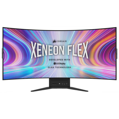 Monitor OLED Corsair Xeneon Flex 45WQHD240, 45inch, 3440x1440, 0.03ms GtG, Black