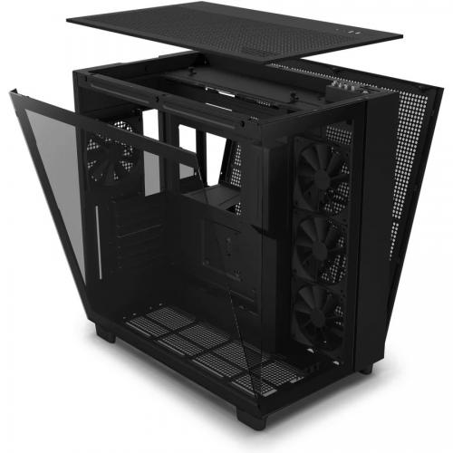 Carcasa NZXT H9 Flow Black, Fara sursa