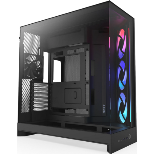 Carcasa NZXT H9 Flow RGB (2025) Black, Fara sursa