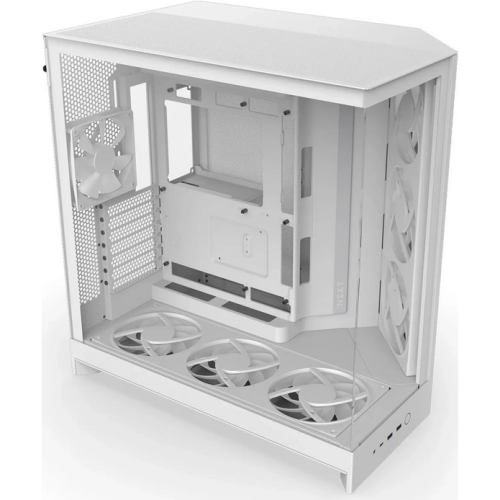 Carcasa NZXT H9 Flow RGB+ (2025) White, Fara sursa
