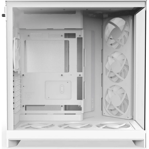 Carcasa NZXT H9 Flow RGB+ (2025) White, Fara sursa