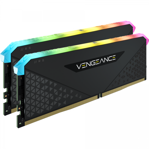 Kit Memorie Corsair Vengeance RGB RS 16GB, DDR4-3200MHz, CL16, Dual Channel