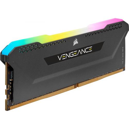 Kit Memorie Corsair Vengeance RGB PRO SL 64GB, DDR4-3200MHz, CL16, Quad Channel