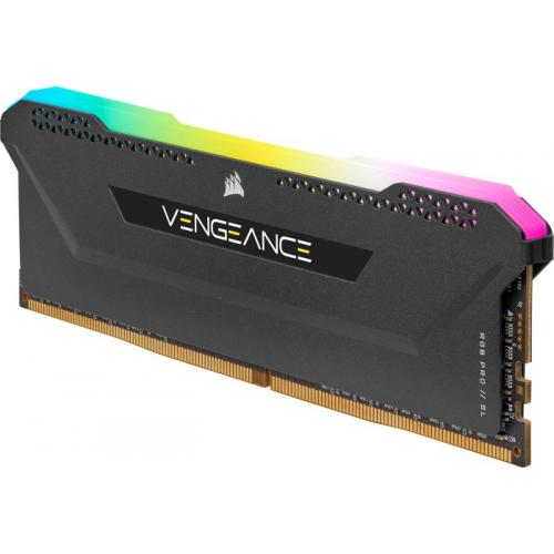 Kit Memorie Corsair Vengeance RGB PRO SL 64GB, DDR4-3200MHz, CL16, Quad Channel