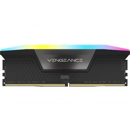 Kit Memorie Corsair Vengeance RGB XMP 3.0 64GB, DDR5-5600MHz, CL36, Dual Channel