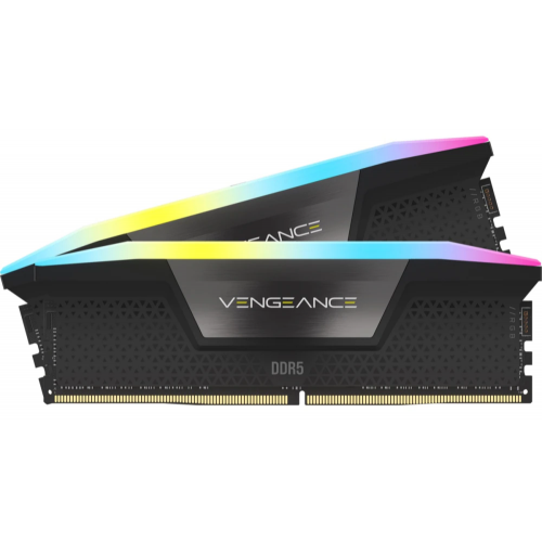 Kit Memorie Corsair Vengeance RGB 96GB, DDR5-5200MHz, CL38, Dual Channel