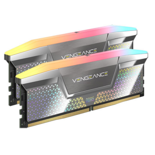 Kit Memorie Corsair Vengeance RGB Gray Intel XMP 3.0, 48 GB, DDR5-8400 MHz, CL40, Dual Channel