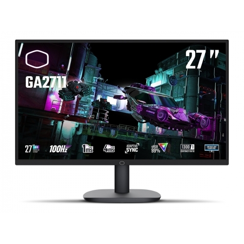 Monitor LED Cooler Master Tempest GA2711, 27inch, 2560x1440, 4ms GTG, Black