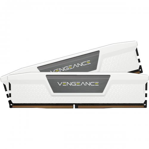 Kit Memorie Corsair Vengeance White 32GB, DDR5-5200MHz, CL40, Dual Channel