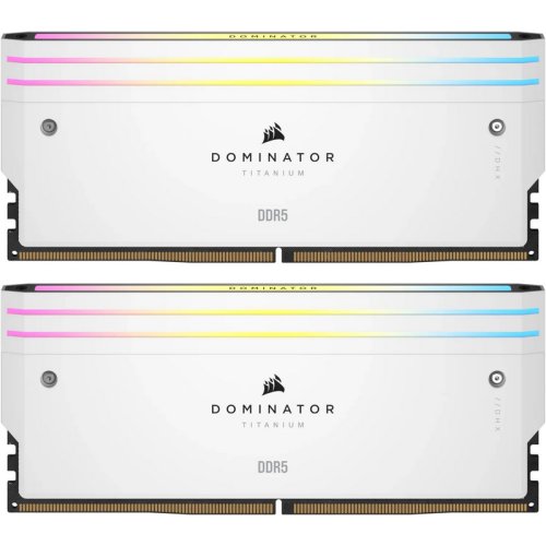 Kit Memorie Corsair Dominator Titanium RGB Intel XMP 3.0, 96GB, DDR5-6000 MHz, CL30, Dual Channel