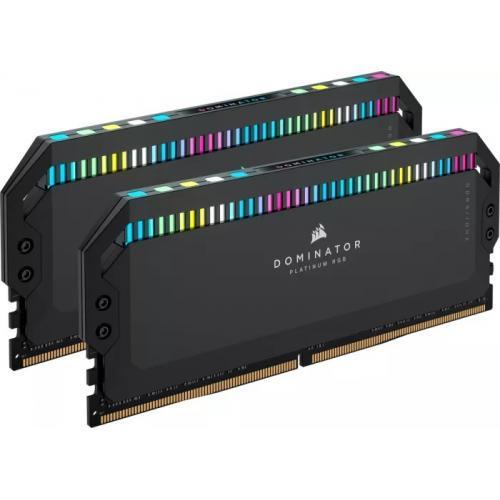 Kit Memorie Corsair Dominator Platinum RGB Black Intel XMP 3.0, 32GB, DDR5-6000MHz, CL30, Dual Channel