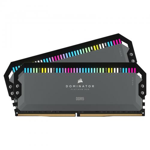 Kit Memorie Corsair Dominator Platinum, 64GB, DDR5-6000MHz, CL40, Dual Channel