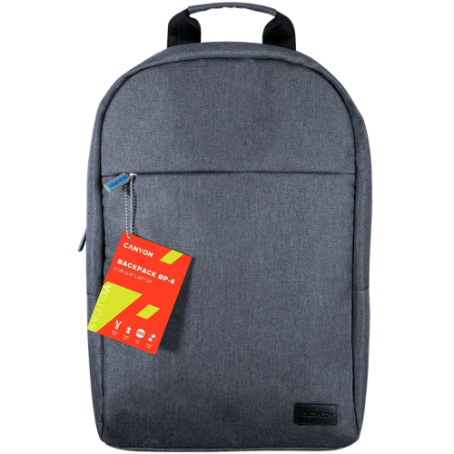Rucsac Canyon Super Slim Dark Blue pentru laptop de 15.6 inch