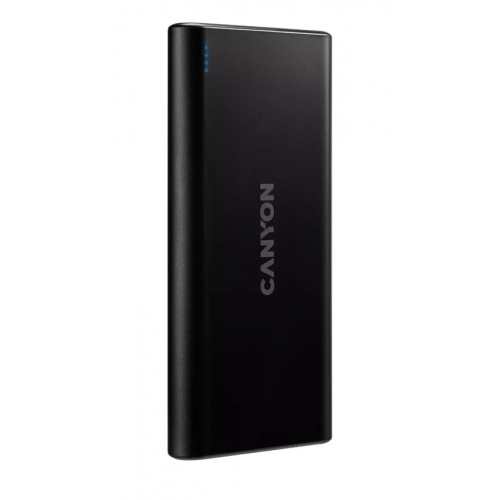 Baterie portabila Canyon PB-106, 10000mAh, 2x USB-A, 1x USB-C, Black