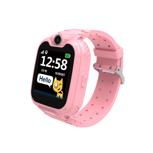Smartwatch Canyon Tony Kids Watch, 1.54inch, Curea Silicon, Pink