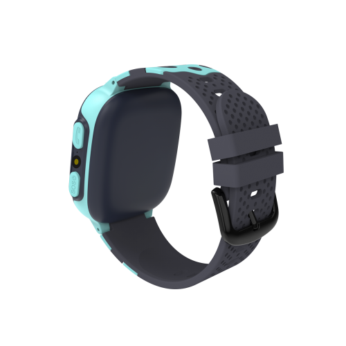 SmartWatch Canyon Sandy KW-34, 1.44inch, Curea Silicon, Gri-Blue