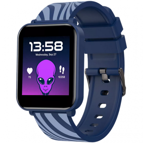SmartWatch Canyon Joyce KW-43, 1.54inch, Curea Silicon, Blue
