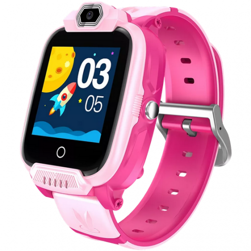 Smartwatch Jondy KW-44, 1.44inch, Curea Silicon, Pink