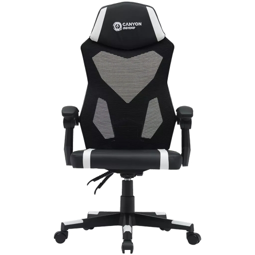 Scaun gaming Canyon Flow, Black-White