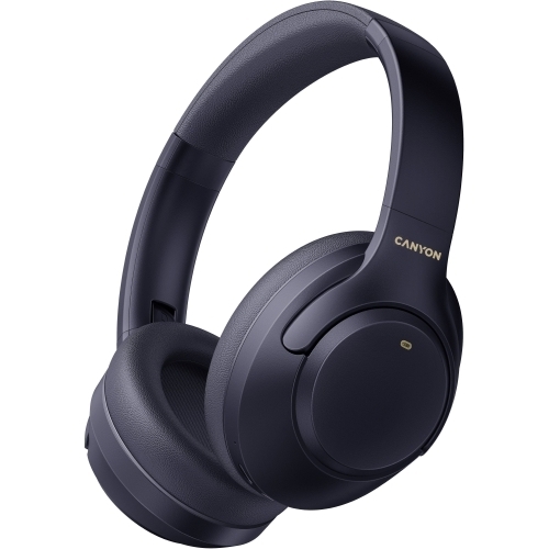 Casti cu microfon Canyon OnRiff 6 ANC, Bluetooth/3.5mm jack, Blue