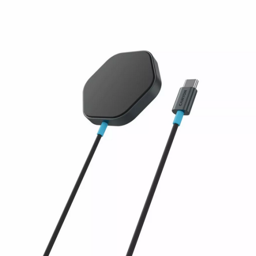 Incarcator Wireless Canyon Hexagon 110, 9 V, 2 A, 16 W, Black