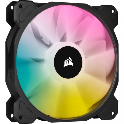 Ventilator Corsair SP140 Elite Performance, RGB LED, 140mm, Black - DESIGILAT