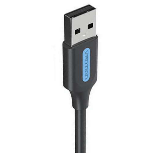 Cablu de date Vention COLBF, USB 2.0 male - micro USB male, 1 m, Black