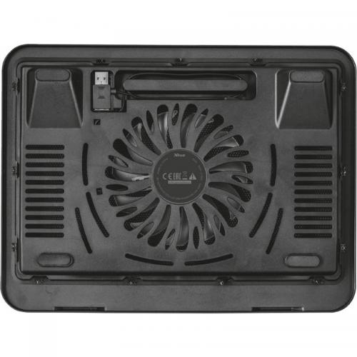 Cooler Pad Trust Ziva, 16 inch, Black