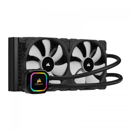 Cooler procesor Corsair iCUE H115i RGB PRO XT, 2x 140mm