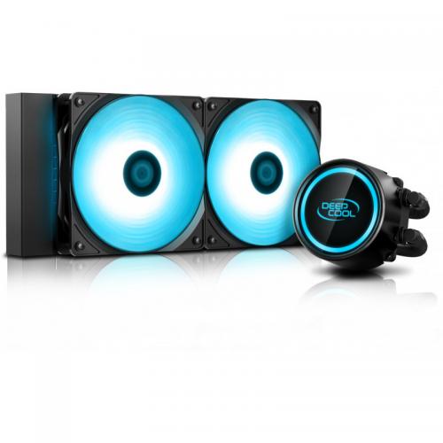 Cooler Procesor Deepcool GAMMAXX L240 RGB V2, 2 x 120 mm