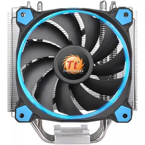 Cooler Procesor Thermaltake Riing Silent 12, Blue LED, 120mm