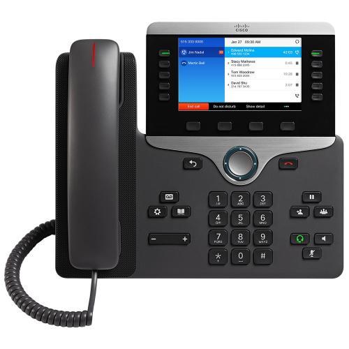 Telefon IP Cisco 8861, 5 Linii, PoE, Charcoal