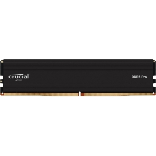 Memorie Crucial Pro Black Intel XMP 3.0 / AMD EXPO 16GB, DDR5-6000 MHz, CL 48, Bulk