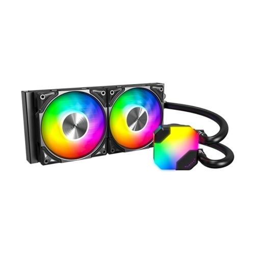 Cooler procesor Montech HyperFlow ARGB 240, 2 x 120mm, Black