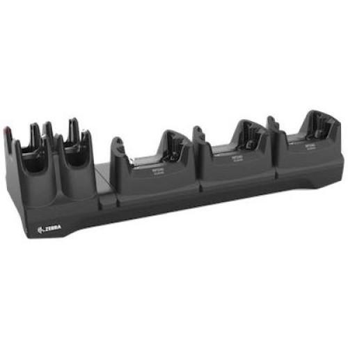 Cradle incarcare/comunicare Zebra CRD3S4T-RFD40-EC5X-COM-1R pentru Terminal Mobil RFD40/EC50/EC55, 7 sloturi