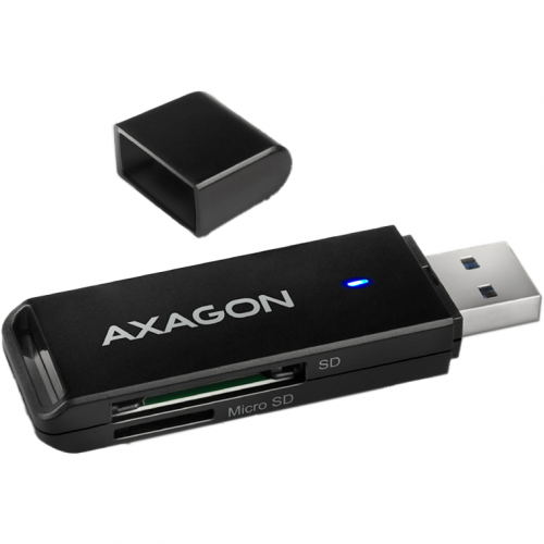 Card Reader Axagon CRE-S2N, Black