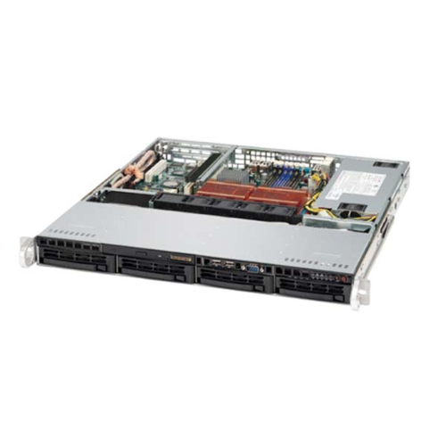 Carcasa Server Supermicro CSE-813MTQ-280CB, 280W